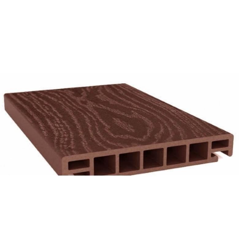 Террасная Доска ДПК SaveWood Standard Salix (T) терракот 3 пог.м.